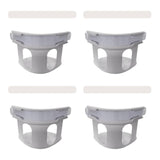 Maxbell 4Pcs Bed Sheet Clips Tight Heavy Duty with Strips Bed Sheet Corner Fasteners Gray