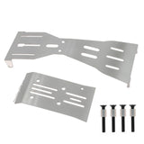 Maxbell 1:10 Scale Stainless Skid Plate Maintenance Upgrade Parts for RC Hobby Model