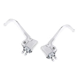 Maxbell Maxbell 1 Pair Aluminum Alloy Bike Handlebar Brake Levers Hand Brake Levers Silver