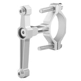 Maxbell 2xBicycle Water Bottle Cage Holder Bike Kettle Rack for Mountain Bikes Silver