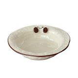 Maxbell Ceramic Salad Bowl Modern Dessert Bowl for Home Cafe Kitchen