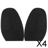 Maxbell 4xFootful Men's Glue on Rubber Half Soles Anti Slip Wear Proof Shoe Repair