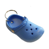 Maxbell Cute Slipper Keychain Charms Accessory Gift Keyring for Girl Vacation blue