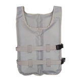 Maxbell Life Vest Portable Adjustable Straps Swim Jacket for Adults Kayaking Gray