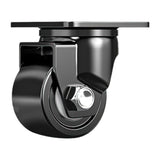 Maxbell Swivel Caster Wheel Smooth with Locking Brake for Workbench Furniture Tables 2.5 inch