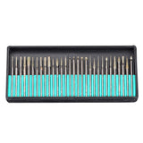 Maxbell 30 Pieces 2.3*45mm Groove Mini Twist Hand Electric Drill Bits Kit Collects - Aladdin Shoppers