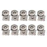 Maxbell 3x10 Pairs Magnetic Clasps Snaps Buttons DIY Purses Handbag Craft 14mm Black