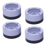 Maxbell 4Pcs Washing Machine Foot Pads Reduce Noise Anti Walk Round Furniture Risers 3.5cm High