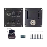 Maxbell Acoustic Guitar Pickup Sound Hole Guitar EQ Equalizer Pickup for Folk Guitar