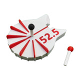 Maxbell Snooker Aiming Trainer Accessories for Traveling Enthusiasts Pool Practicing 30 Degree