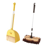 Maxbell Mini Broom with Dustpan Mop for Kids Kids Cleaning Set for Preschool Age 3-6