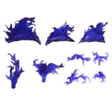 Maxbell 2 Pieces DIY Burning Flame Effect Action Figure Display Stand for