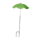 Maxbell Plant Umbrella Decor Adjustable Angle for Garden Beds Flowers Potted Outdoor Green