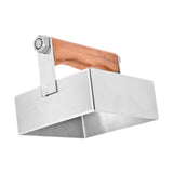 Maxbell Comb Honey Cutter Wooden Handle Honey Extractor Stainless Steel Honey Cutter