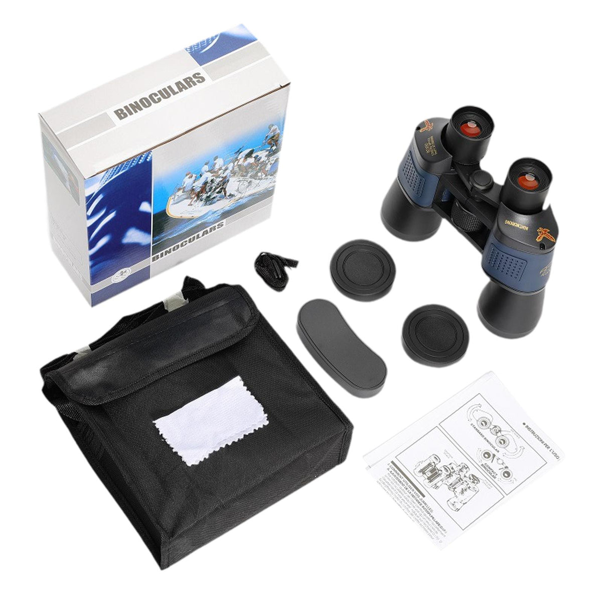 Maxbell Binoculars Compact Multifunctional Telescope for Sports Bird Watching Hiking 80x80