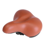 Maxbell Maxbell Bike Seat PU Bike Cushion Pad Wear Resistant Lightweight Bicycle Saddle Seat Brown