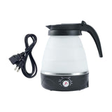 Maxbell Travel Folding Electric Kettle Adjustable Tea Pot for Brewing Coffee Camping Black