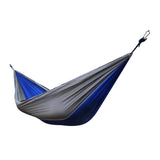 Maxbell Maxbell Double Person Portable Travel Camping Hammock Royal Blue and Grey