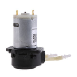Maxbell Maxbell Peristaltic Liquid Miniature Dosing Hose Pump for Aquarium Lab Black 24V