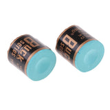 Maxbell 2 Pieces Pool Snooker Billiard Cue Tip Table Chalk Supplies Club Accessories - Aladdin Shoppers