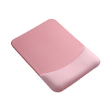 Maxbell Mouse Pad with Wrist Rest Desk Computer Cafe Ergonomic Home Working Mousepad Pink