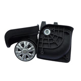 Maxbell Suitcase Replacement Wheels Mute for Trolley Case Luggage Box Shopping Carts