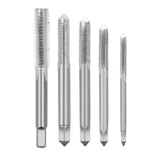 Maxbell Screw Thread Taps Easy to Use Hardware Waterproof High Hardness Repair Tools 5 Pieces