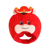 Maxbell Year of The Horse Fortune Headpiece for Stage Shows Versatile Pillow Cushion