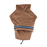 Maxbell Maxbell Pet Dog Waterproof Clothes with LED Luminous Strip Reflective Coat Coffee XL