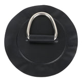 Maxbell Stainless Steel D Ring Patch Canoe Inflatable Boat Kayak Boating Replacement Black