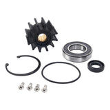 Maxbell Sea   Pump Repair Kit Easy to Install with Bearings and Impeller Replace