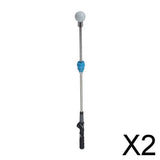 2xGolf Swing Trainer Aid Tempo Training Grip Gesture Correction Blue