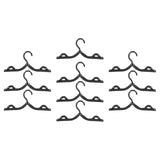 Maxbell 10Pcs Travel Hangers Folding Portable Organizer for Traveling Camping Flying