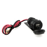 Maxbell Maxbell 12V Black Waterproof Motorcycle Phone USB Charger Power Adapter Socket New