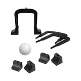 Maxbell Maxbell 3Pcs Golf Putting Gates Metal Putter Target Practice Supplies with Bases 6 Bases