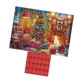 Maxbell Christmas Puzzle Advent Calendar 1008 Pieces Puzzles for Valentine for Adults Style B