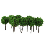 Maxbell 100pc Z Scale Model Trees Train Railroad Street Architecture Garden Scenery 1.6"