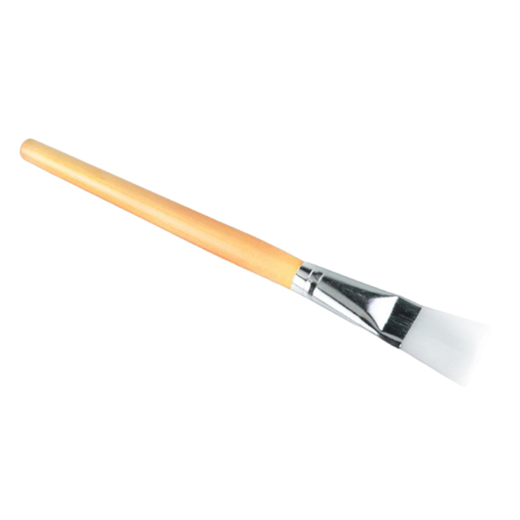 Maxbell Maxbell Soft Facial Mask Brush Applicator w/ Wooden Handle for Eye Peel Masks Serums