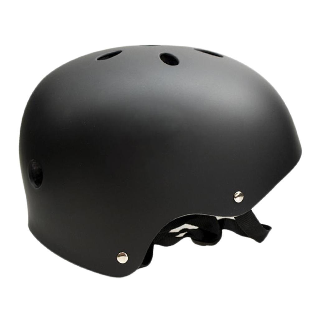 Maxbell Maxbell Skates Cycling Helmet Skateboard Scooter Headgear Protective Cap Black L