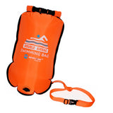 Maxbell Swim Buoy with Handle Waterproof Swim Bag for Fishing Kayaking Swim Training Orange