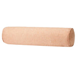 Maxbell Solid Color Cotton Linen Cylindrical Support Pillow Pink