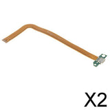 Maxbell 2xUSB Charging Port Connector Flex Cable Replacement For HP Slate 7
