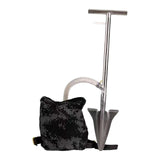 Maxbell Manual Fertilizing Spreader Portable Gardening Tool for Farmhouse Yard Garden