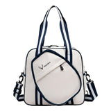 Maxbell Pickleball Backpack Fitness Outdoor for Men and Women Travel Pickle Ball Bag White