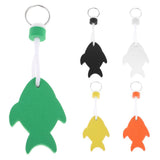 Maxbell 5 Pieces Fish Shaped Floating Keyring for Boating Yachting Sailing Swim Surf
