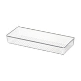 Maxbell Drawer Organizer Clear for Bedroom Dresser Kitchen Gadgets Utensils Bathroom 38cmx15cm