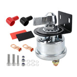 Maxbell 12V Battery Disconnect Switch Battery Cut Off Switch for Vehicle Car RV Silver