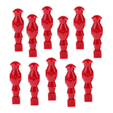 Maxbell 11 Pieces Table Soccer Players Replacement Foosball Table Men Players Red - Aladdin Shoppers