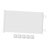 Maxbell Retractable Pet Gate Barrier Protector for Stairways Backyard Outdoor Indoor L