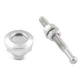 Maxbell 12x22mm Push Button Quick Release Bonnet Hood Pins Lock Latch Universal Sliver